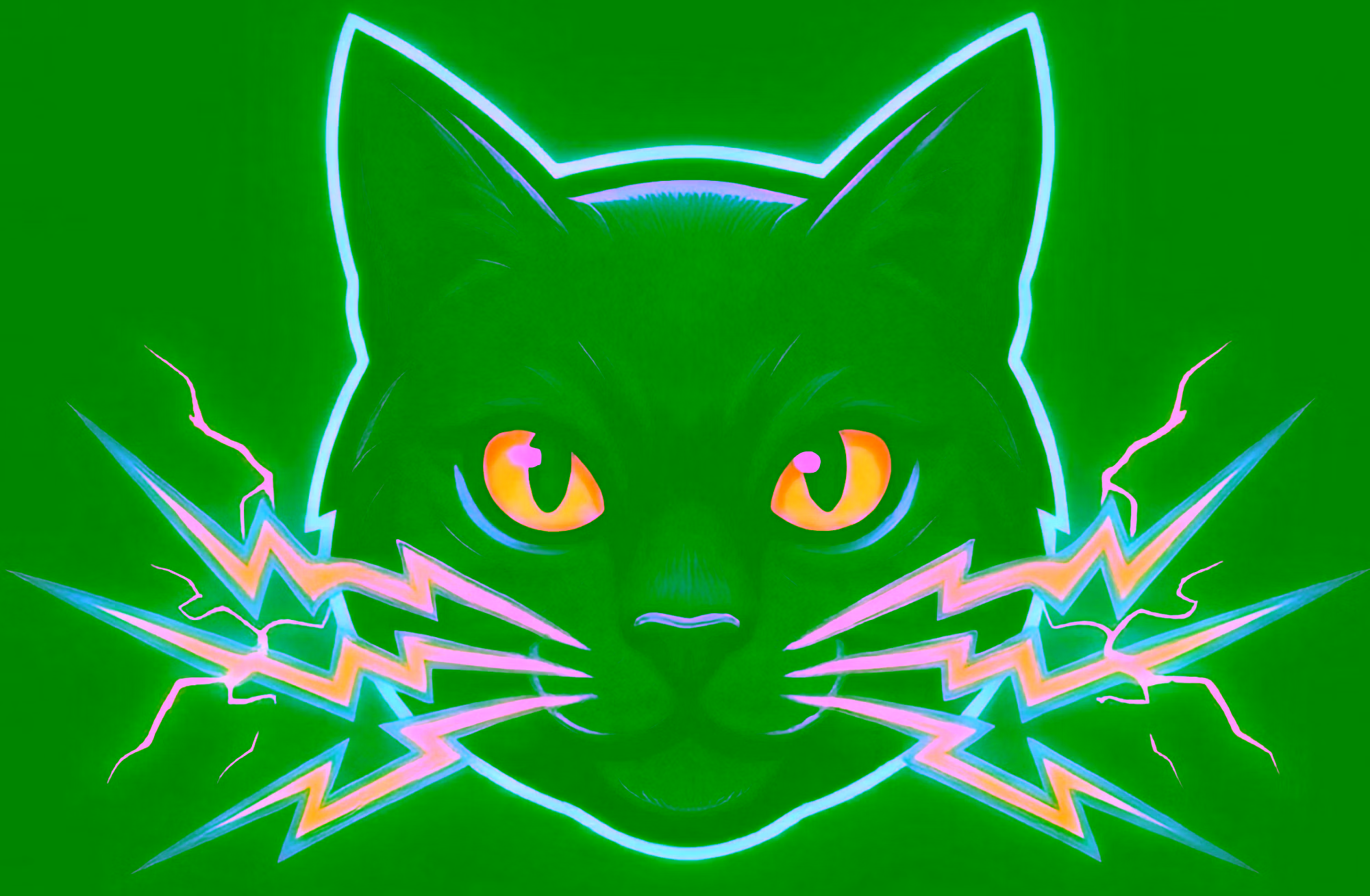 Black Cat Electric villanyszerelő logo